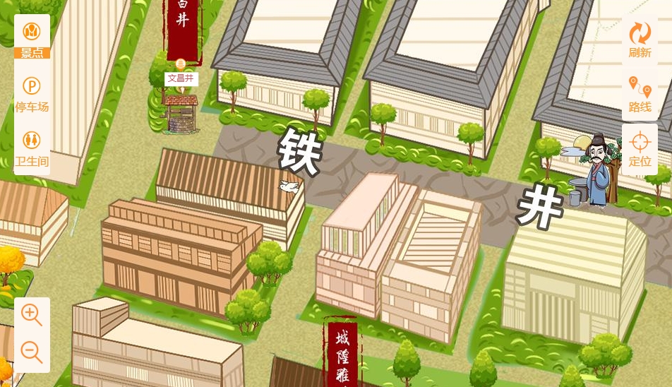 罗田智慧景区：手绘地图与语音导览的完美融合